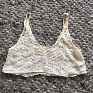 CLOSEOUT SALE💥 zinke • semi sheer crop top